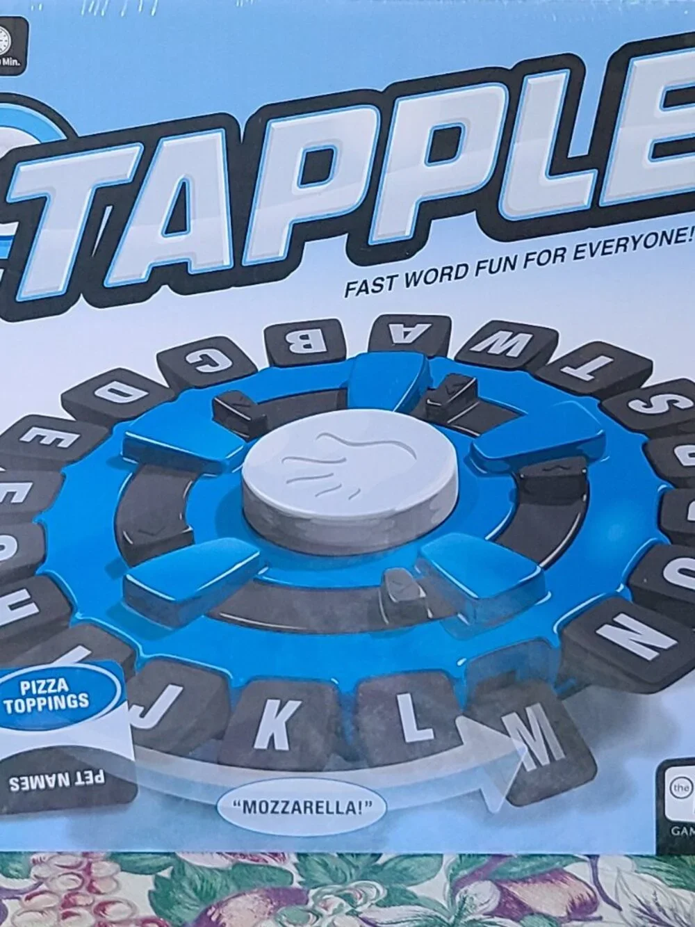 TAPPLE Fast Word Game - Blue- Party Word Challenge